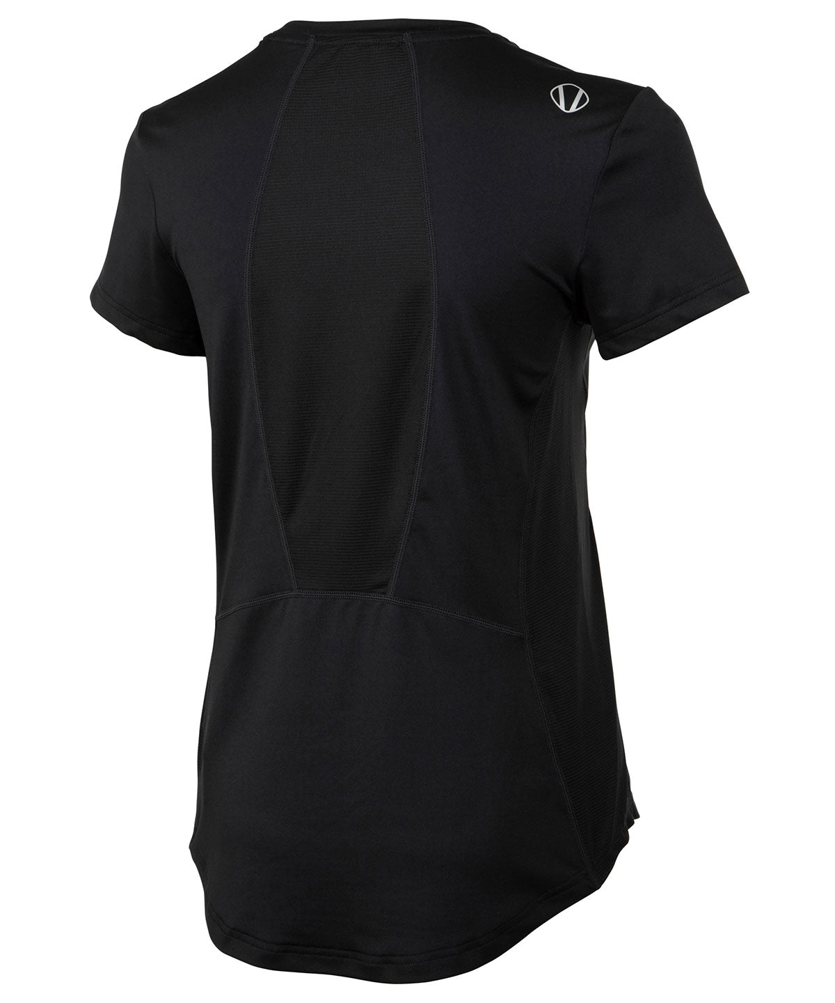 Women&#39;s Aria Tee Shirt with Mesh Insert Knit