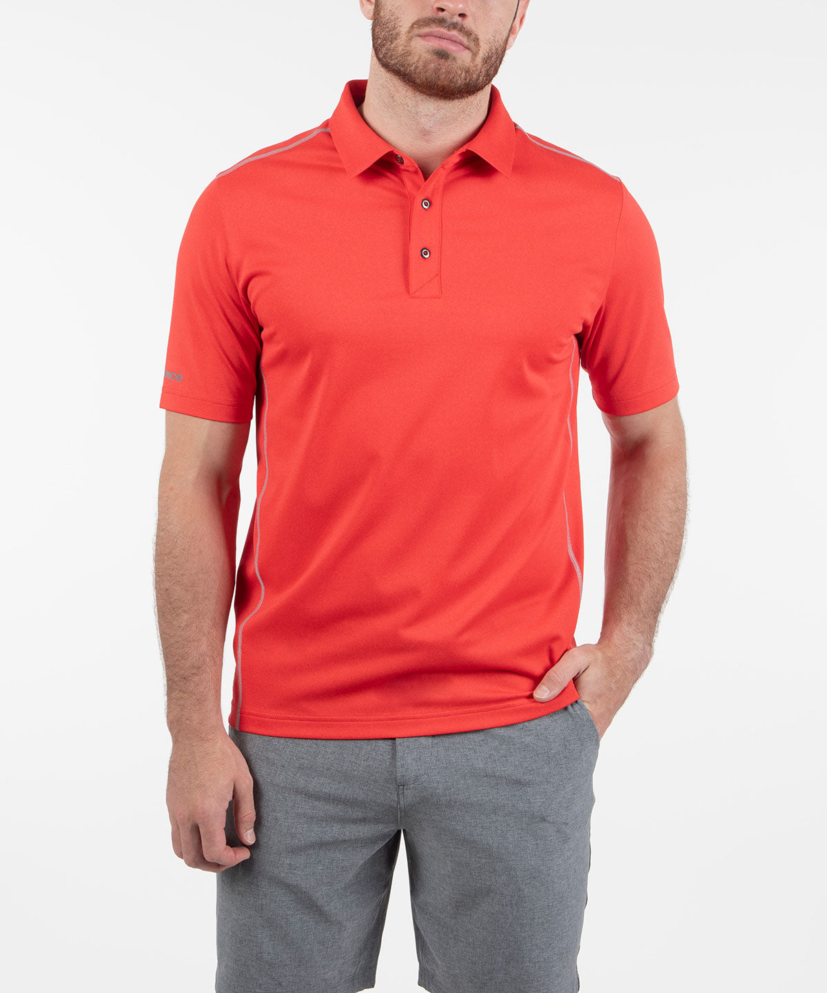 Men&#39;s Fynn Body Mapping Knit Polo