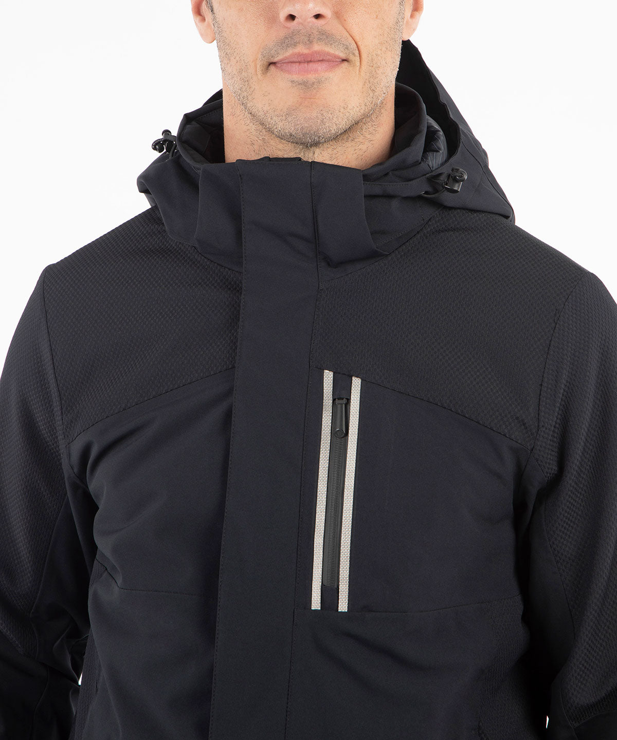 Men&#39;s Steven Waterproof Stretch Jacket with Removable Hood