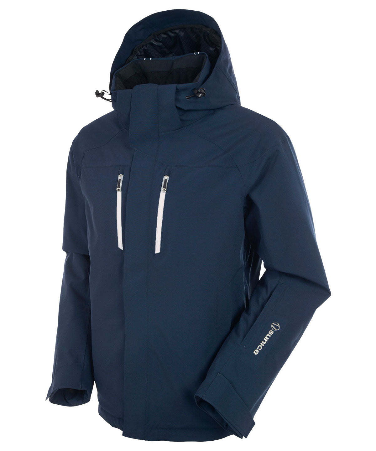 Men&#39;s Vibe Waterproof Insulated Stretch Jacket with Removable Hood