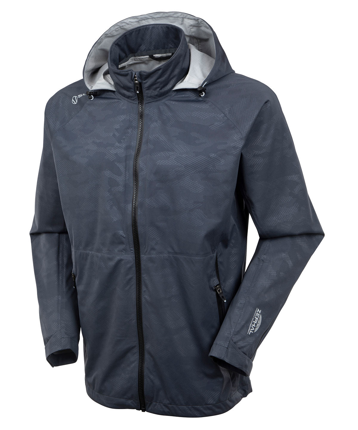 Men&#39;s Joe Zephal Flextech Waterproof Rain Jacket with Packable Hood