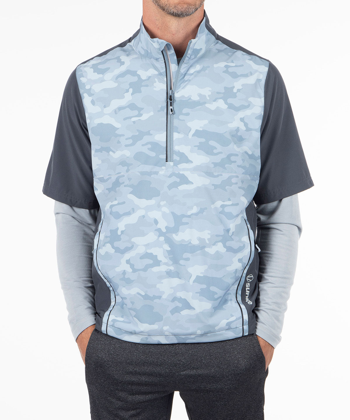 Men&#39;s George Short Sleeve Wind Pullover