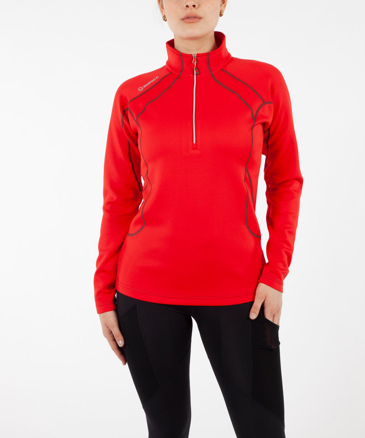 Women&#39;s Megan SuperliteFX Stretch Thermal Quarter-Zip Pullover