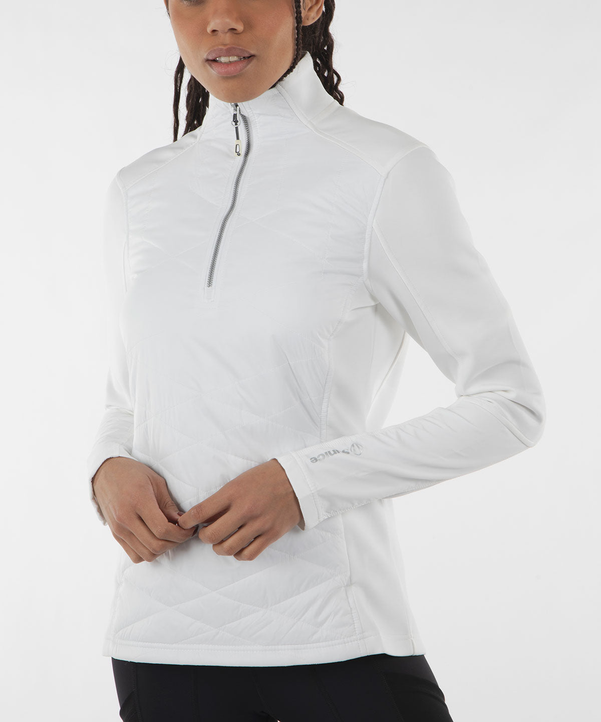 Women&#39;s Daisey Hybrid Thermal Stretch Half-Zip Pullover