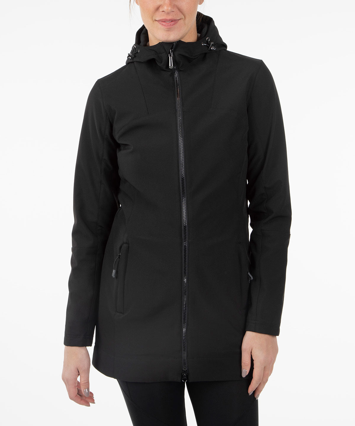 Women&#39;s Brooklyn Softshell Car Coat with Hood