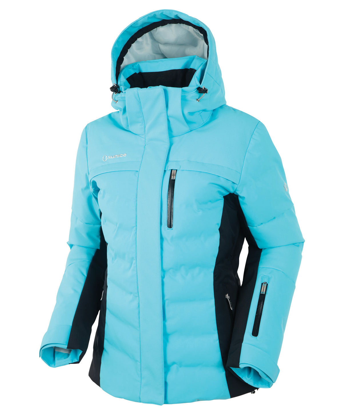 Women&#39;s Amber Waterproof Stretch Jacket with Removable Hood