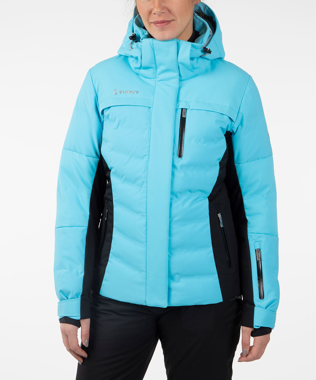 Women&#39;s Amber Waterproof Stretch Jacket with Removable Hood