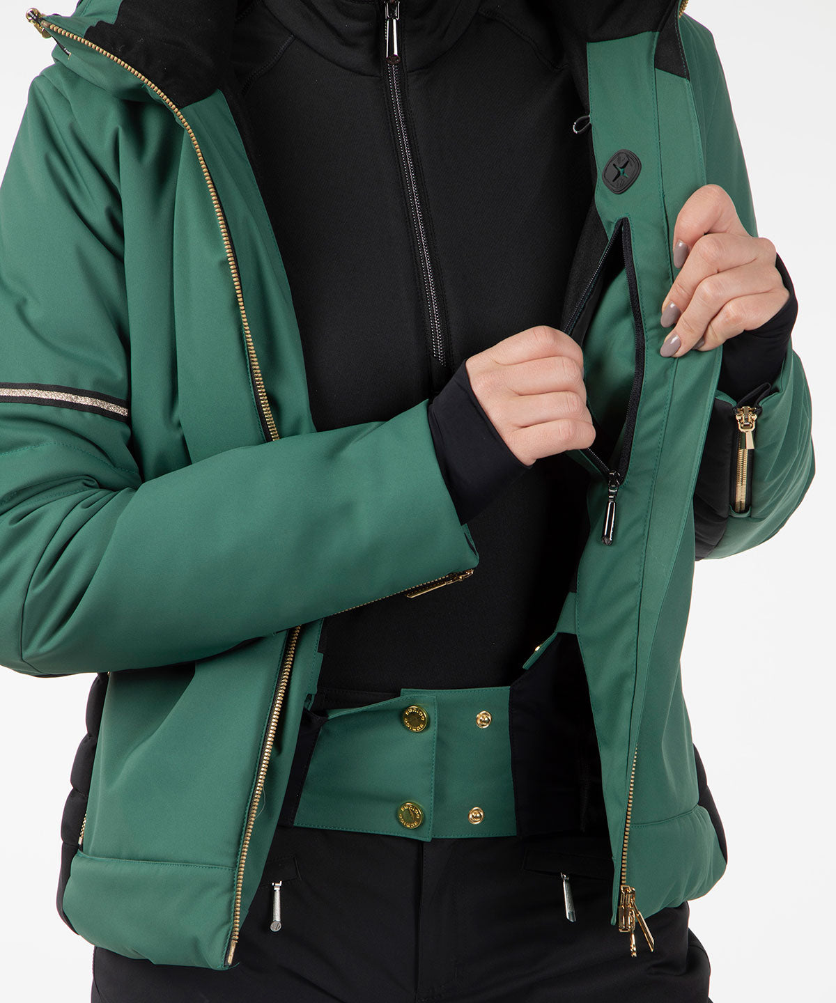 Women&#39;s Melissa Waterproof Stretch Jacket with Removable Hood