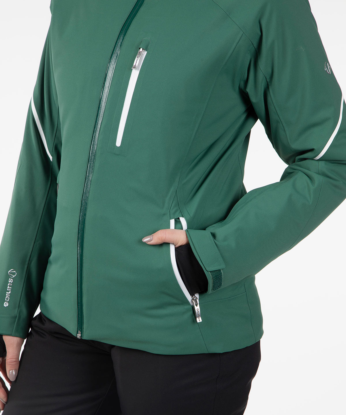 Women&#39;s Melissa Waterproof Stretch Jacket with Removable Hood