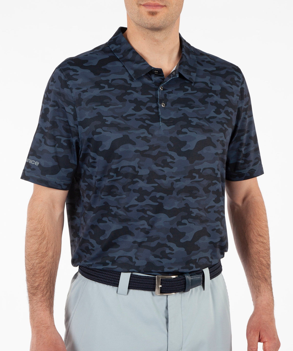 Men&#39;s Martin Camo Print Short Sleeve Polo Shirt