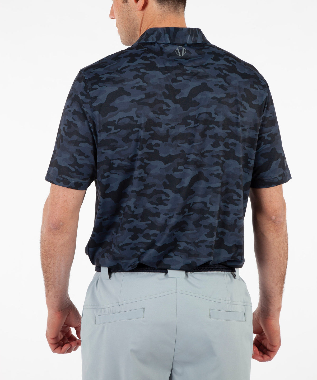 Men&#39;s Martin Camo Print Short Sleeve Polo Shirt