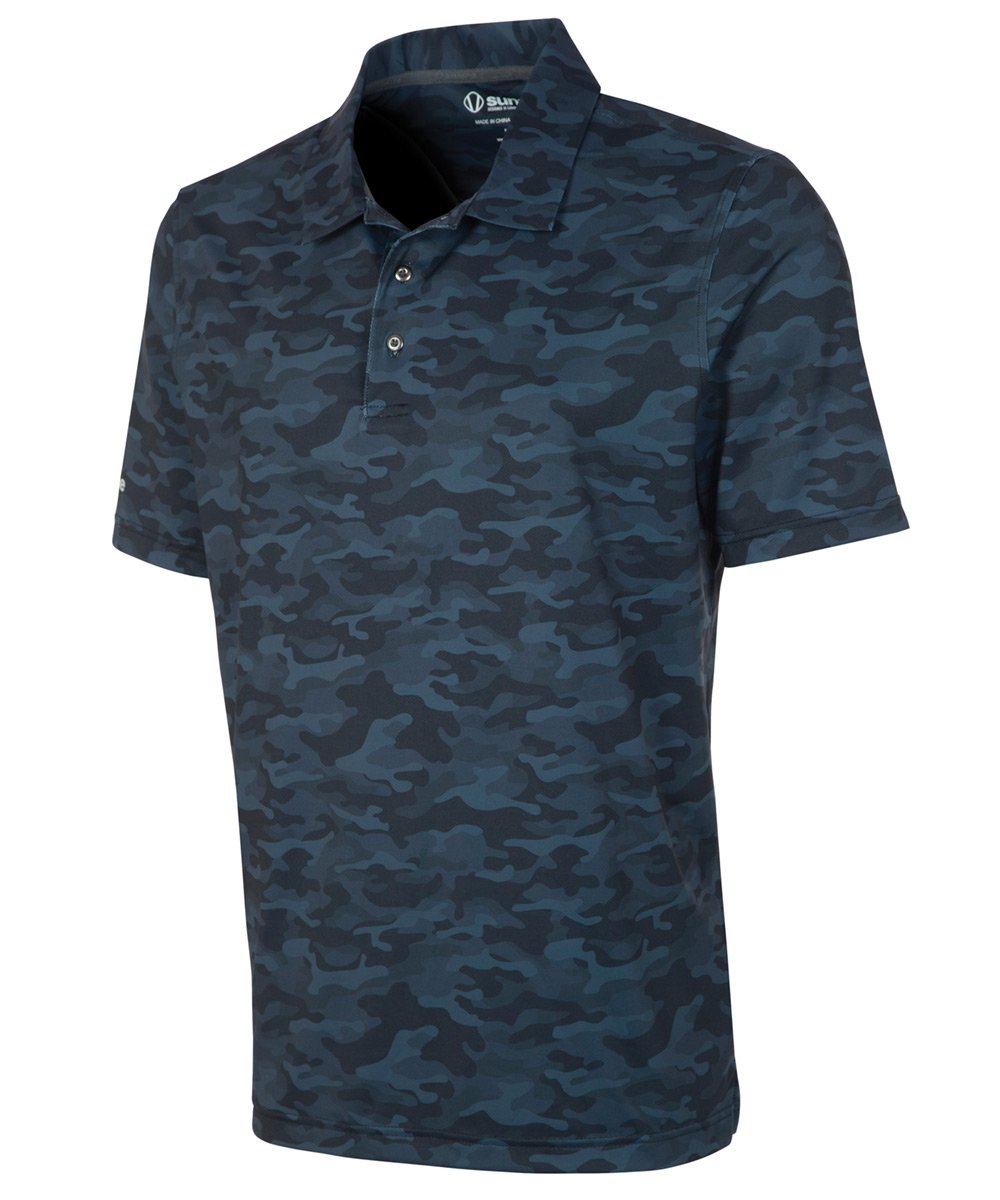 Men&#39;s Martin Camo Print Short Sleeve Polo Shirt