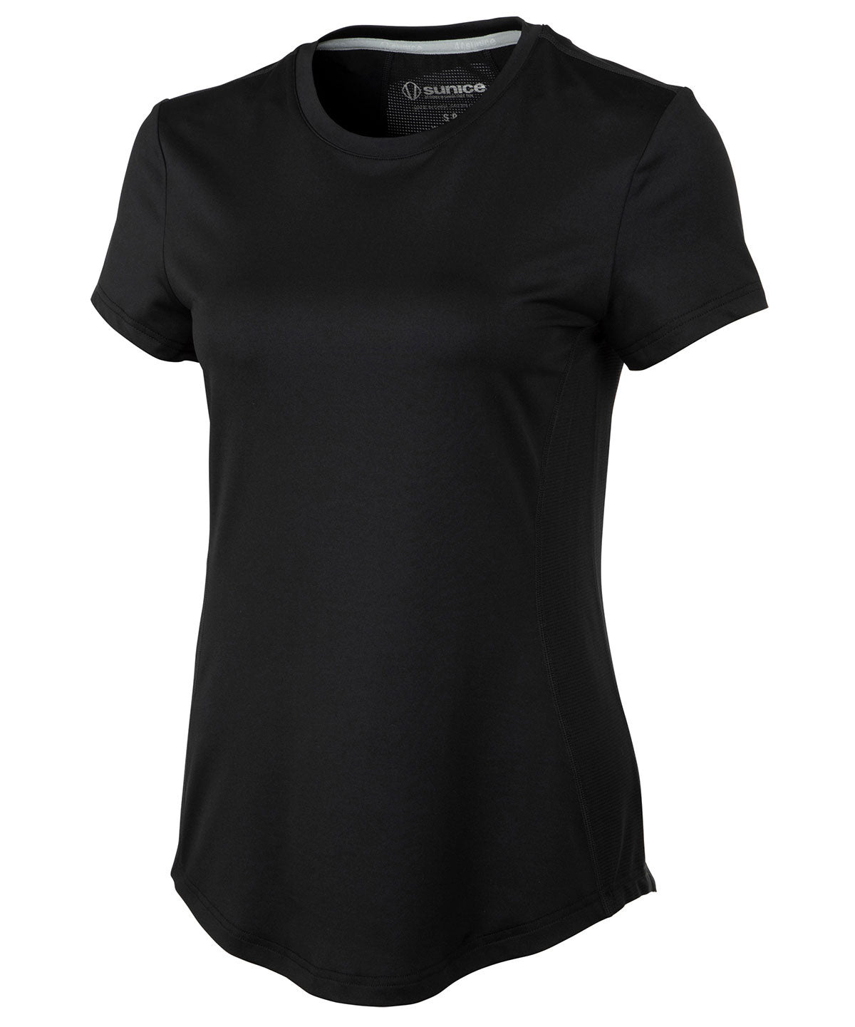 Women&#39;s Aria Tee Shirt with Mesh Insert Knit