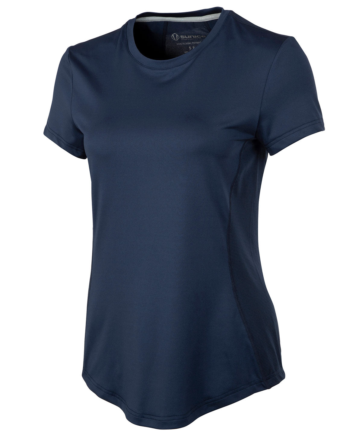 Women&#39;s Aria Tee Shirt with Mesh Insert Knit