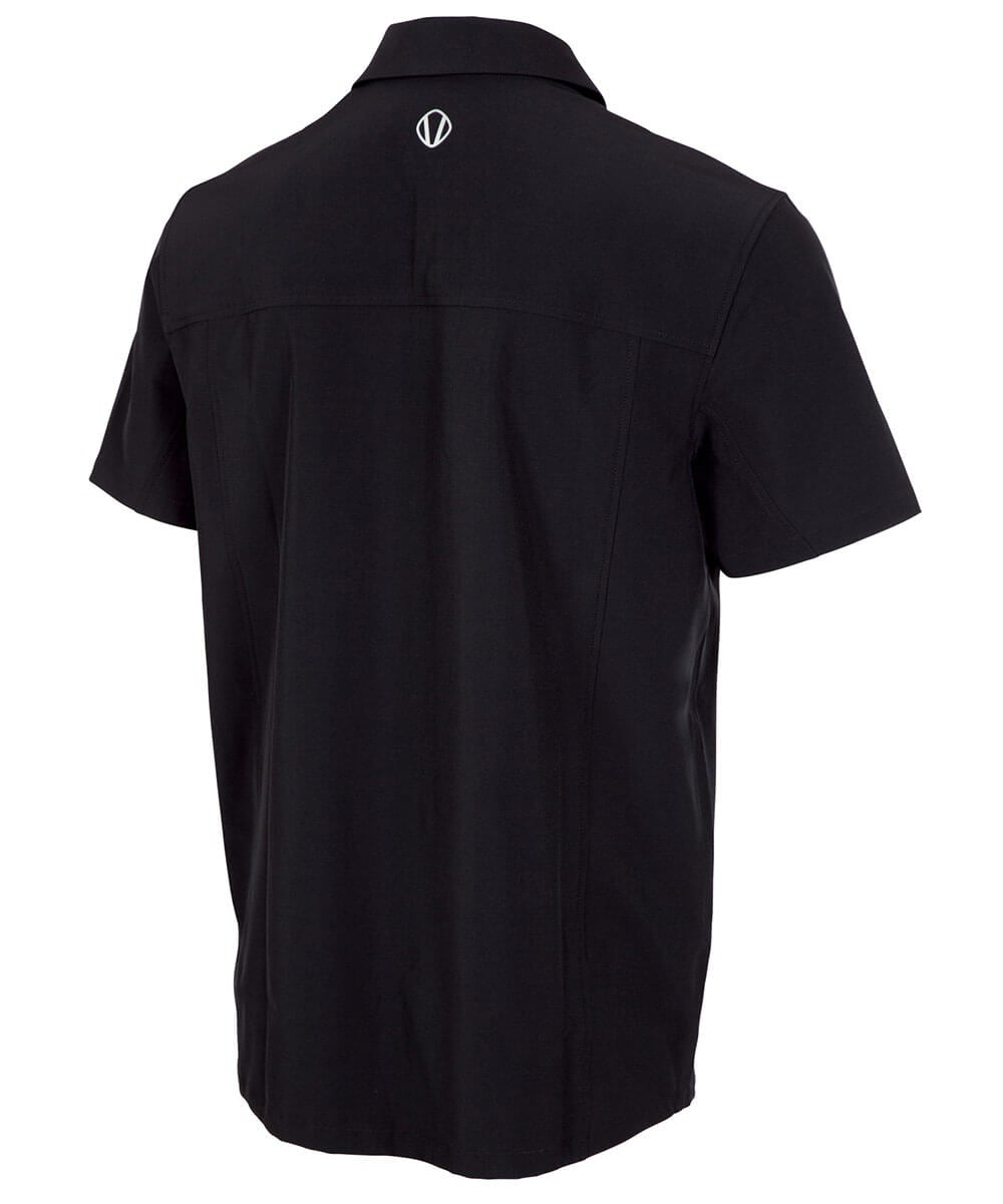 Men&#39;s Duncan Woven Snap-Front Short Sleeve Shirt