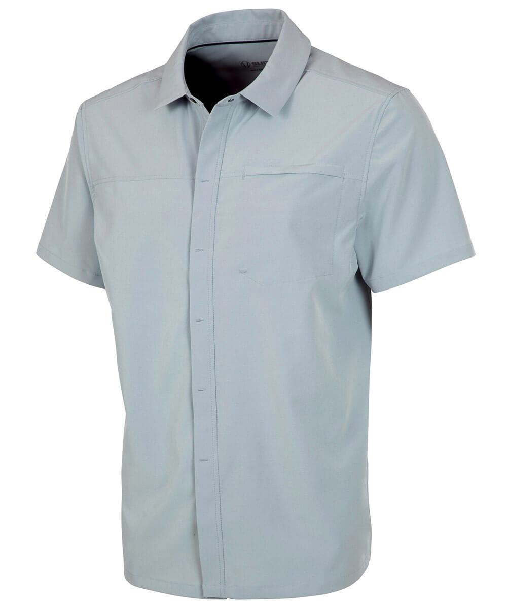 Men&#39;s Duncan Woven Snap-Front Short Sleeve Shirt