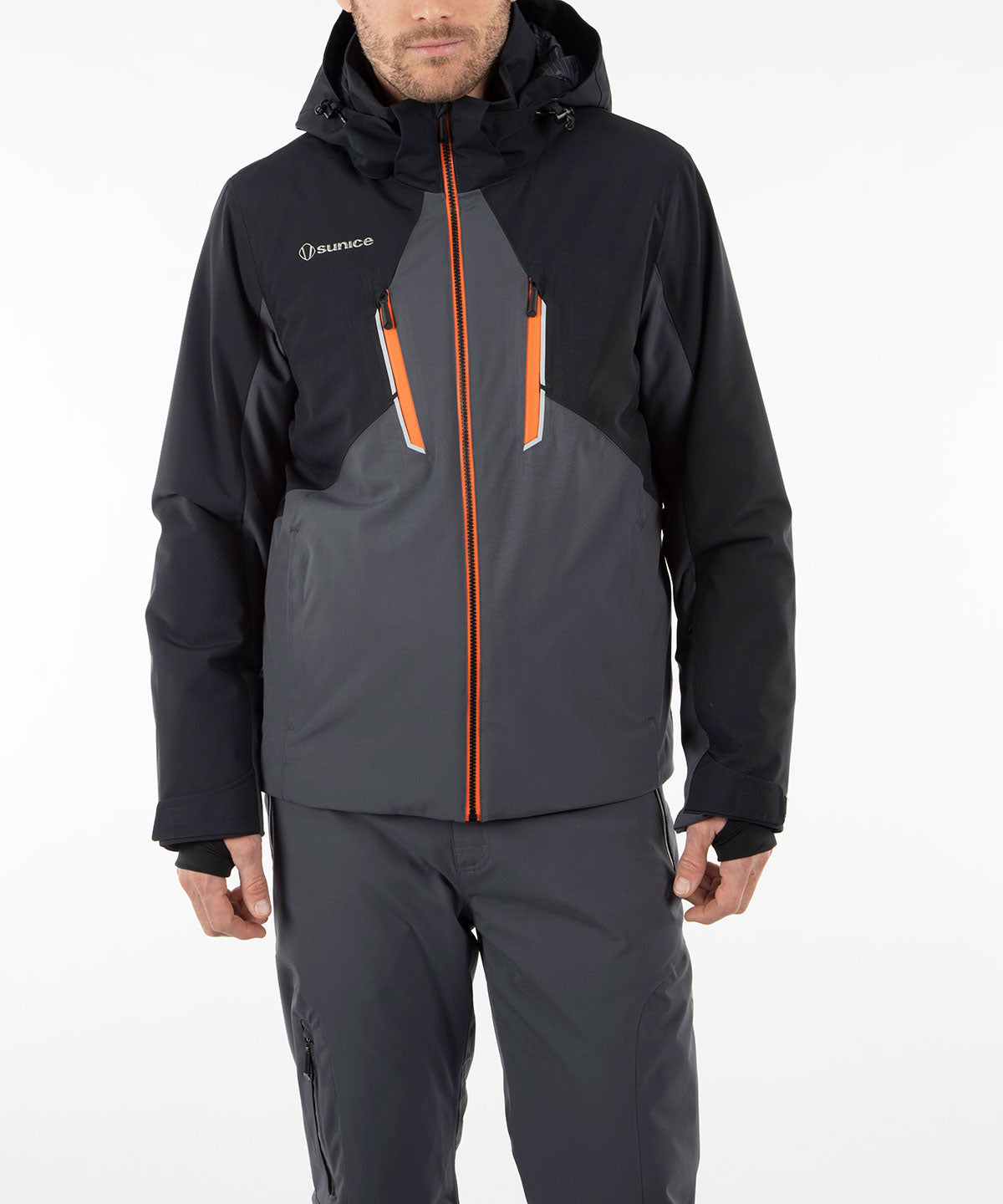 Men&#39;s Marc Waterproof Stretch Jacket with Removable Hood