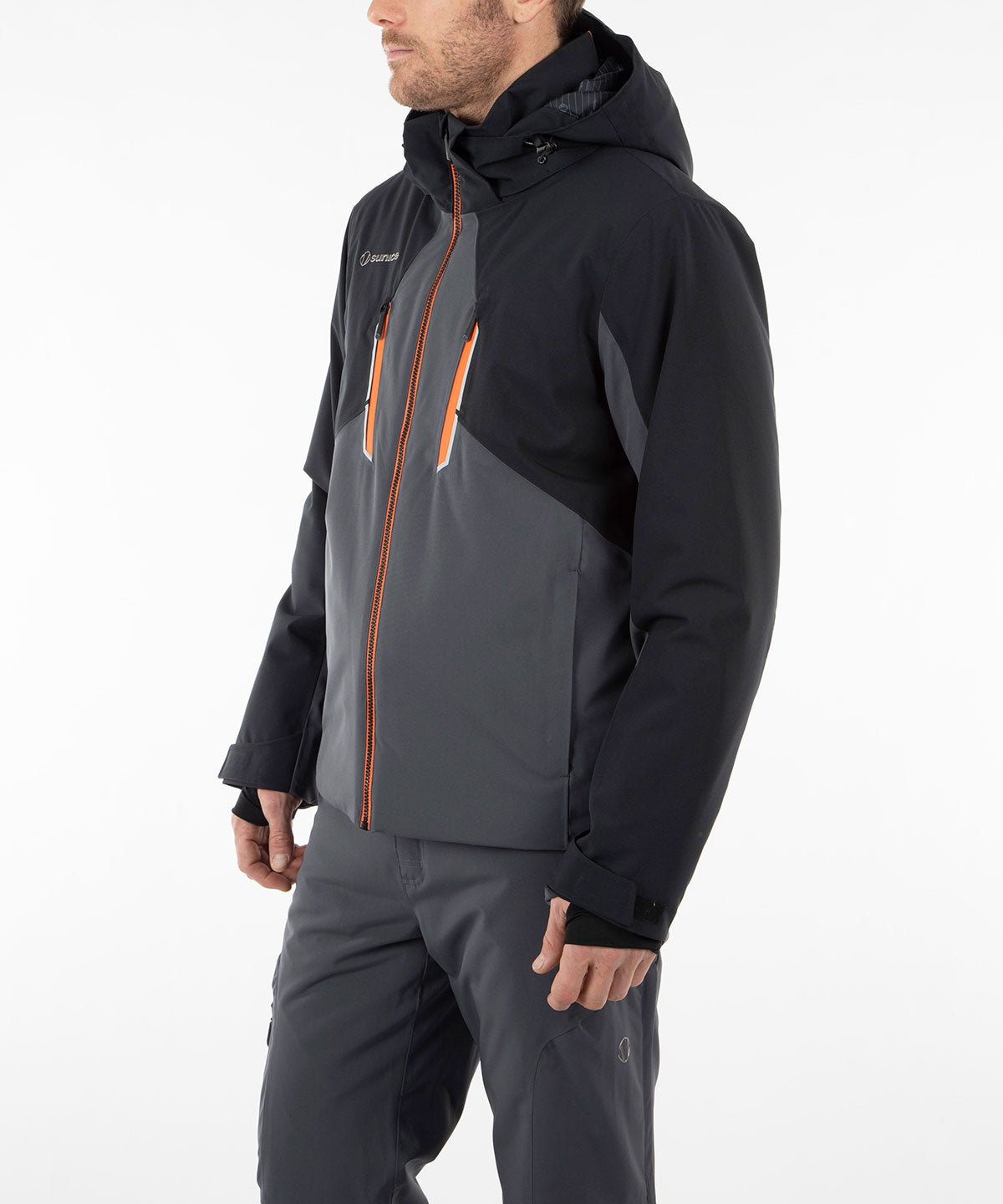 Men&#39;s Marc Waterproof Stretch Jacket with Removable Hood