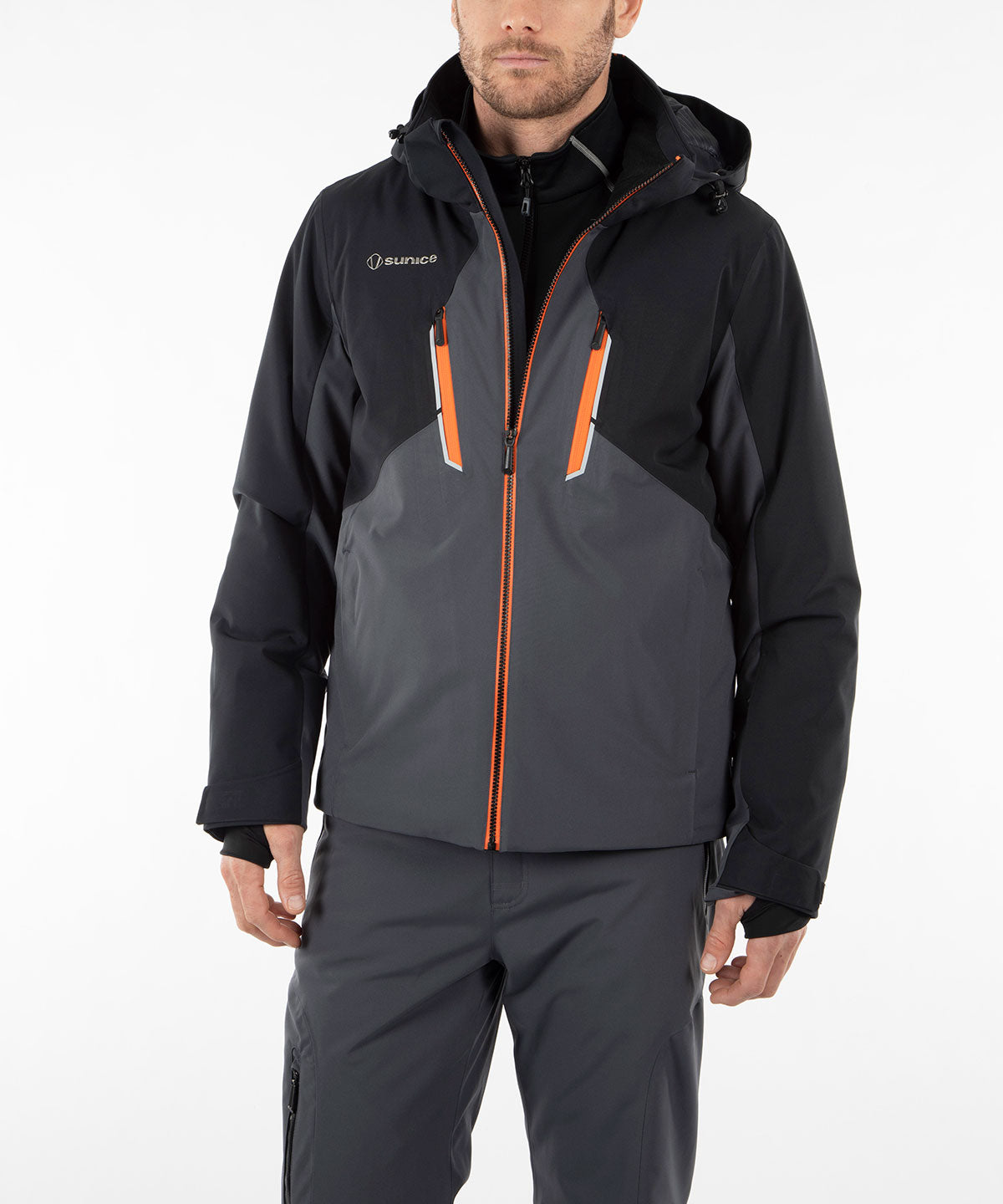 Men&#39;s Marc Waterproof Stretch Jacket with Removable Hood