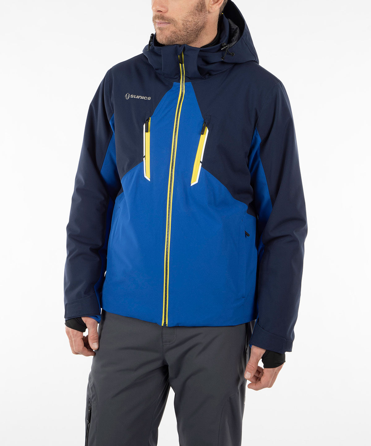 Men&#39;s Marc Waterproof Stretch Jacket with Removable Hood