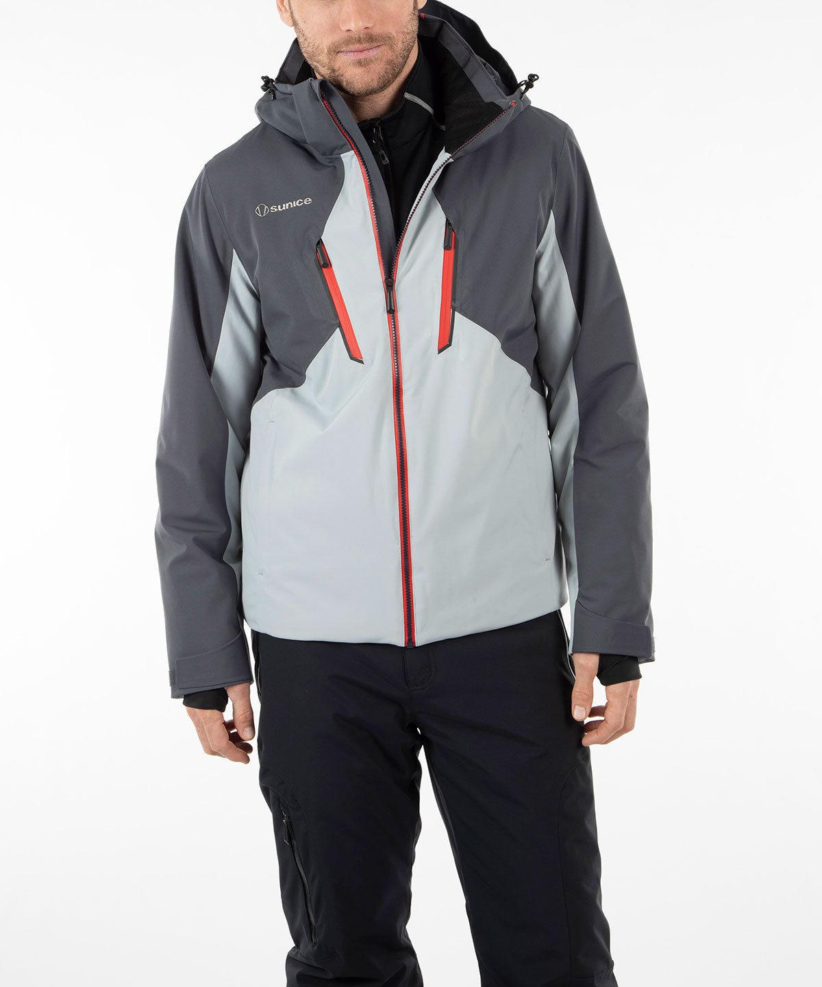 Men&#39;s Marc Waterproof Stretch Jacket with Removable Hood