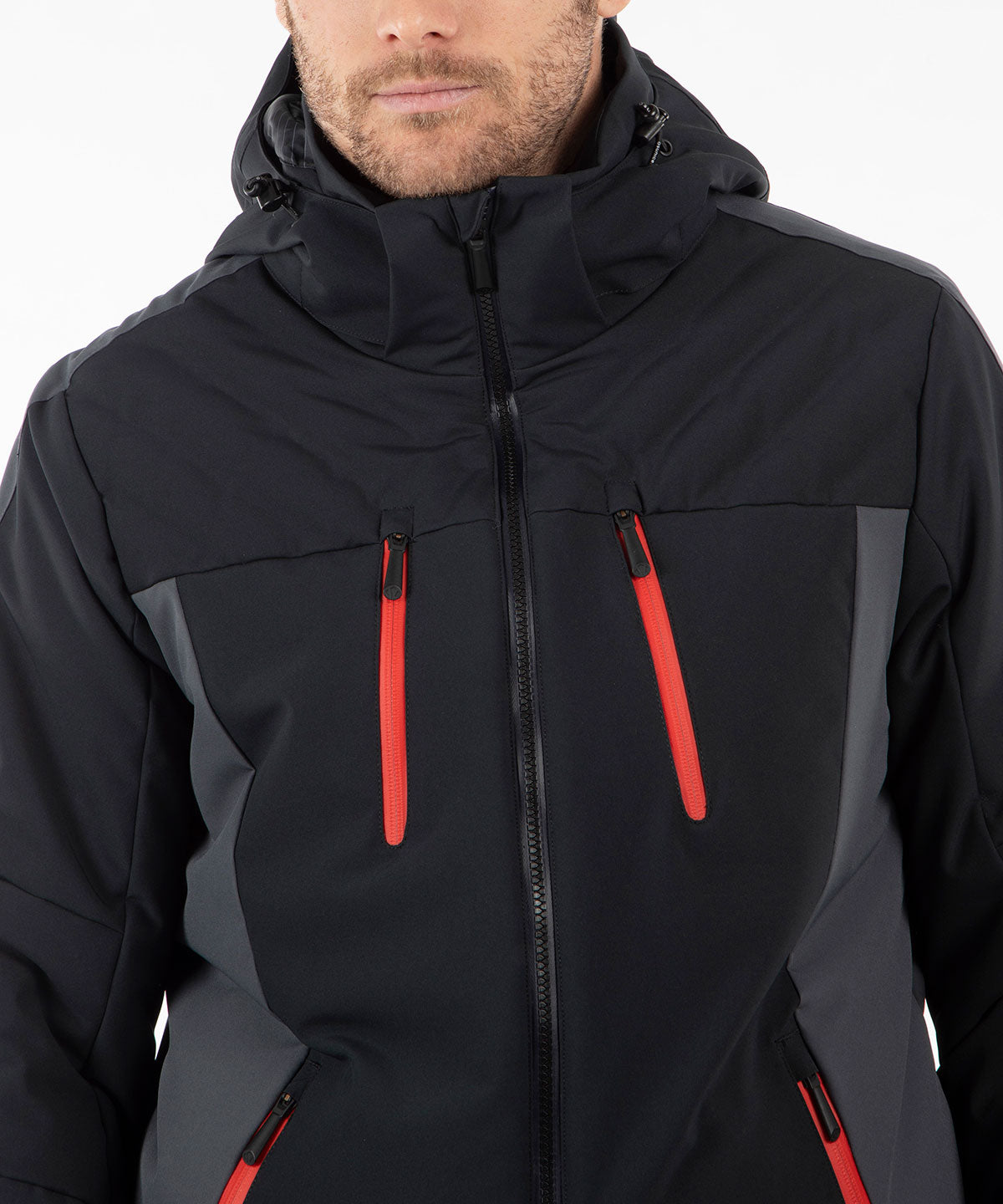 Men&#39;s Paul Waterproof Stretch Jacket with Removable Hood