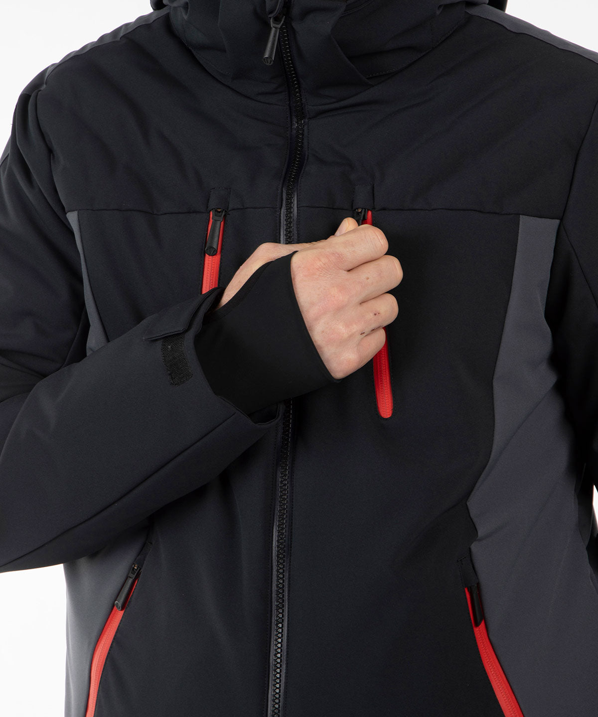 Men&#39;s Paul Waterproof Stretch Jacket with Removable Hood