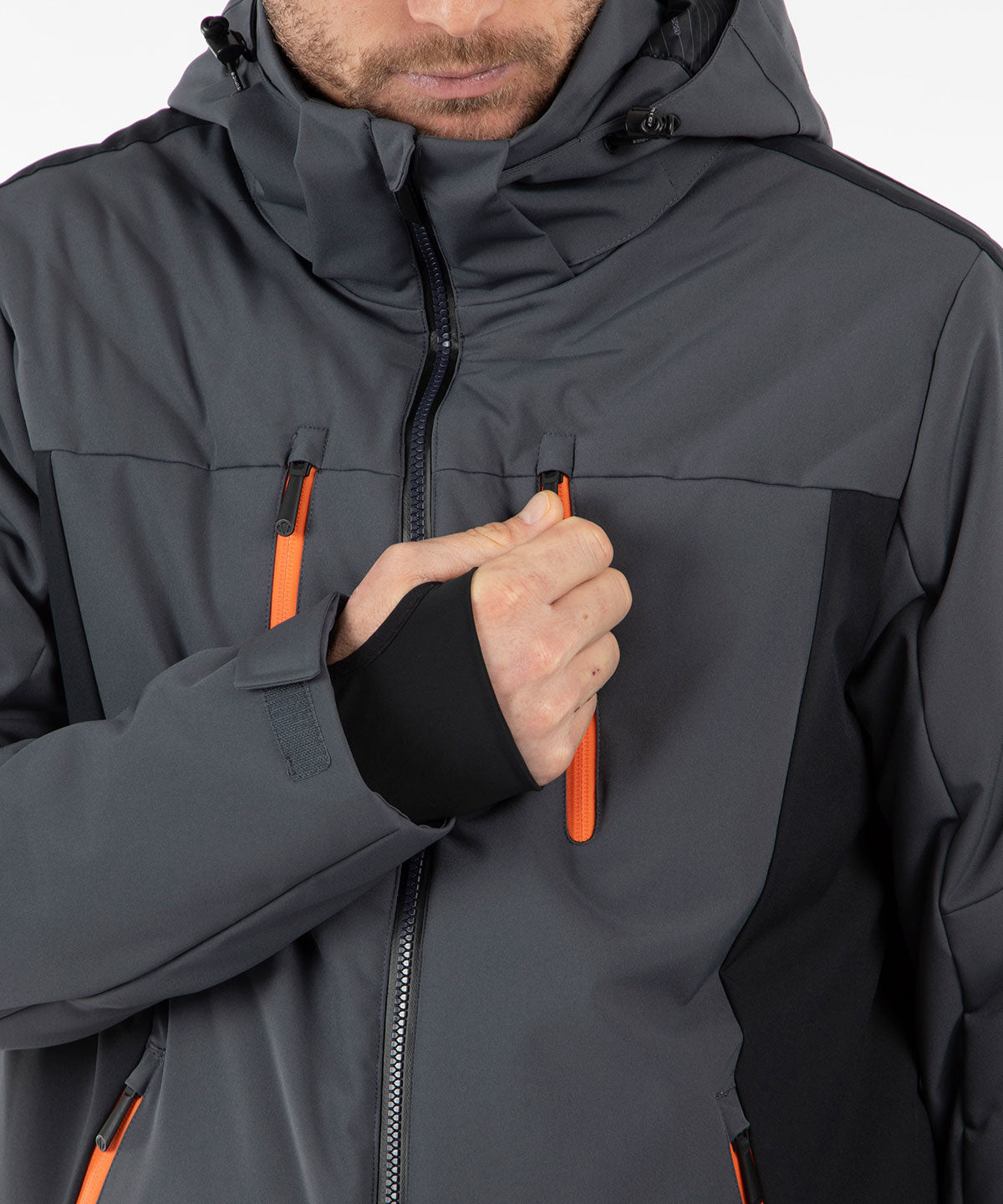 Men&#39;s Paul Waterproof Stretch Jacket with Removable Hood