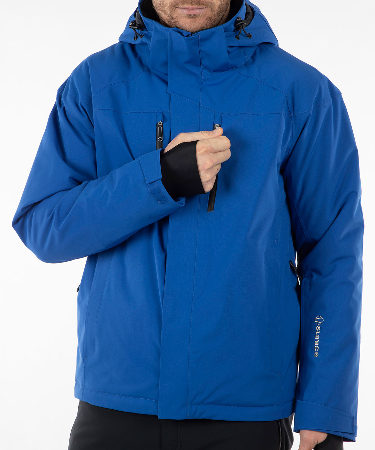 Men&#39;s Vibe Waterproof Insulated Stretch Jacket with Removable Hood