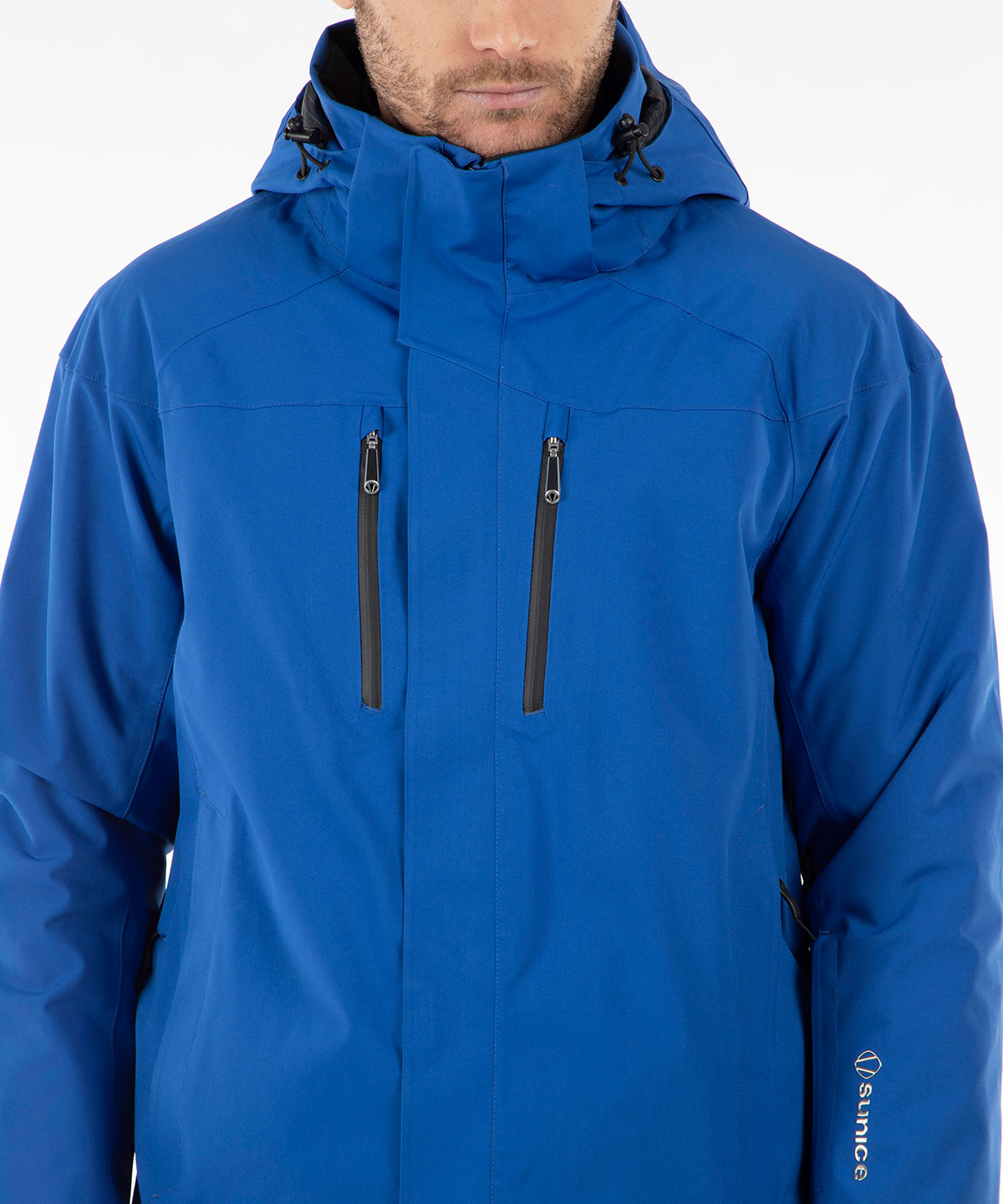 Men&#39;s Vibe Waterproof Insulated Stretch Jacket with Removable Hood