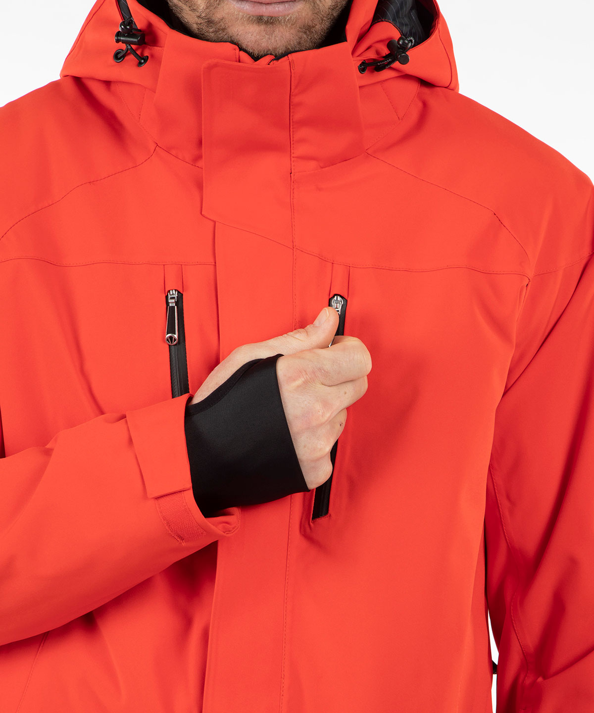 Men&#39;s Vibe Waterproof Insulated Stretch Jacket with Removable Hood