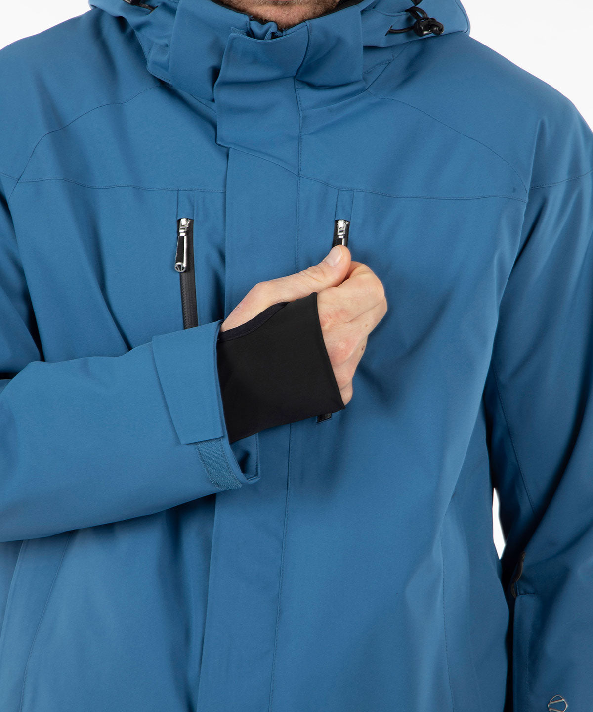 Men&#39;s Vibe Waterproof Insulated Stretch Jacket with Removable Hood