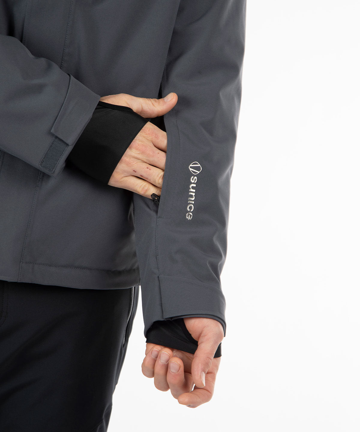 Men&#39;s Vibe Waterproof Insulated Stretch Jacket with Removable Hood