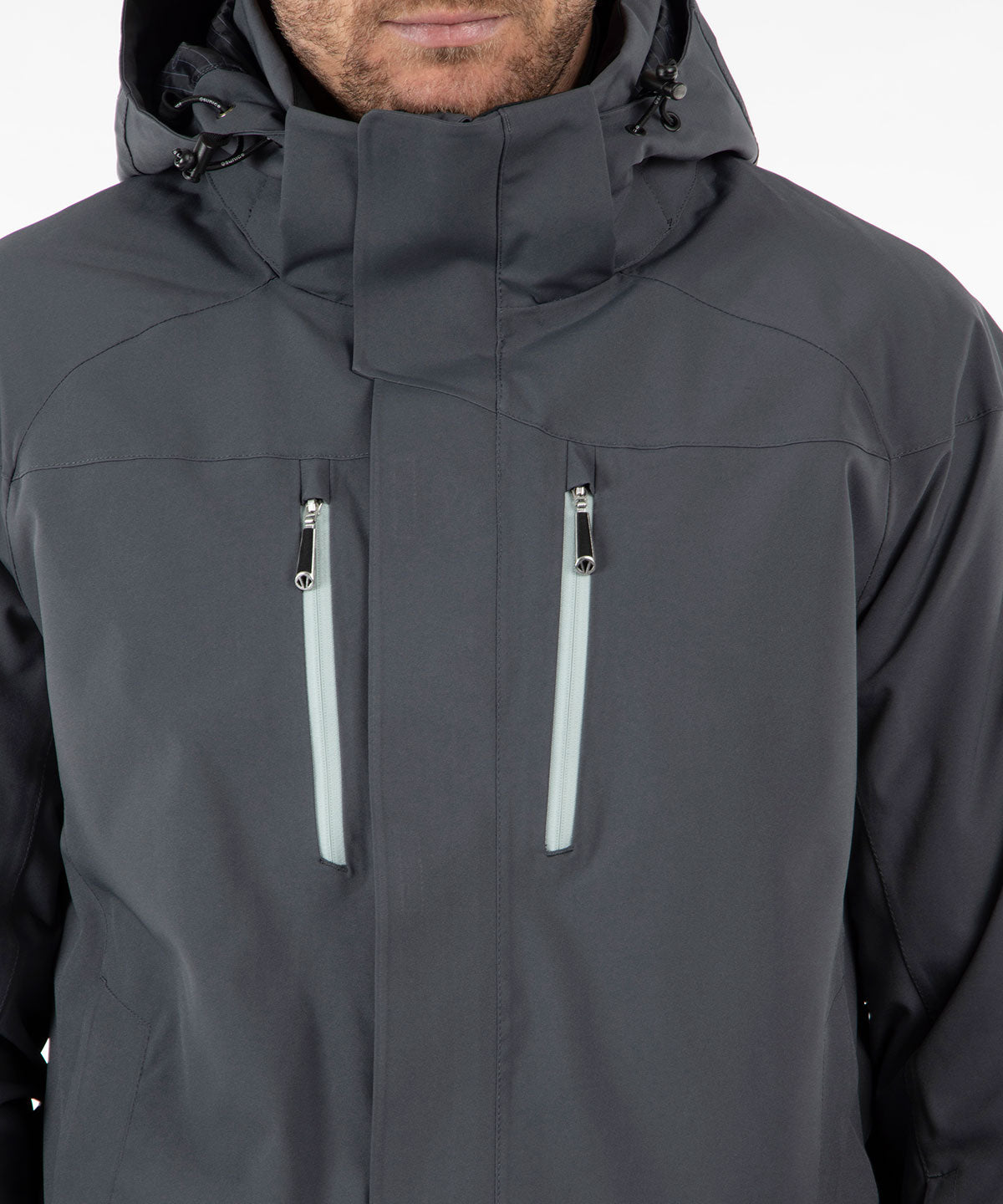 Men&#39;s Vibe Waterproof Insulated Stretch Jacket with Removable Hood