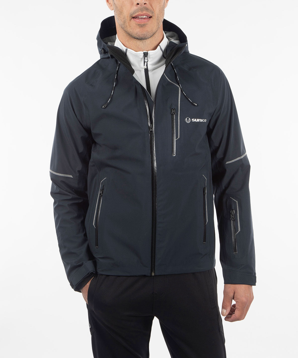 Men&#39;s Milo Waterproof Stretch Jacket with Hood