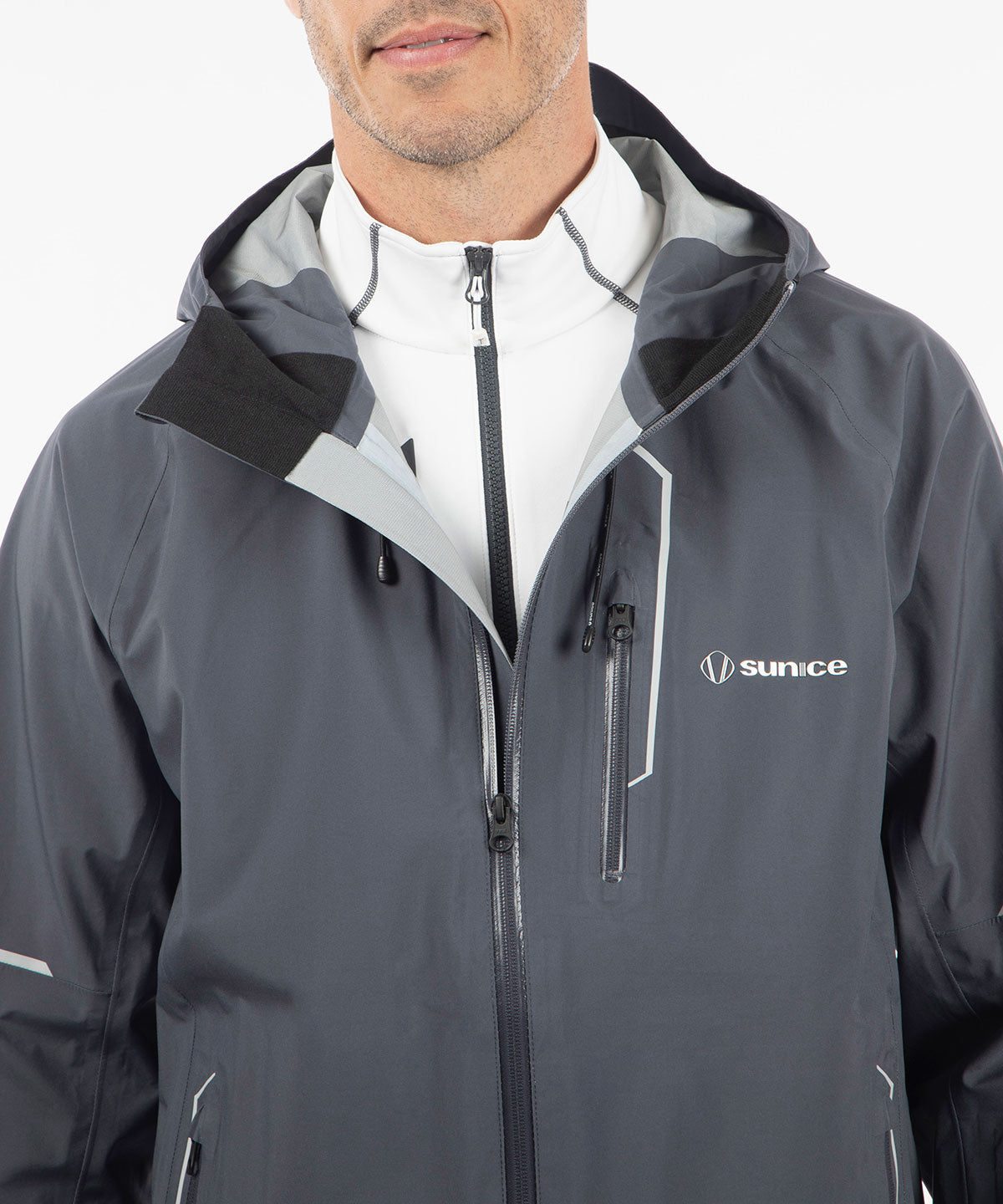 Men&#39;s Milo Waterproof Stretch Jacket with Hood