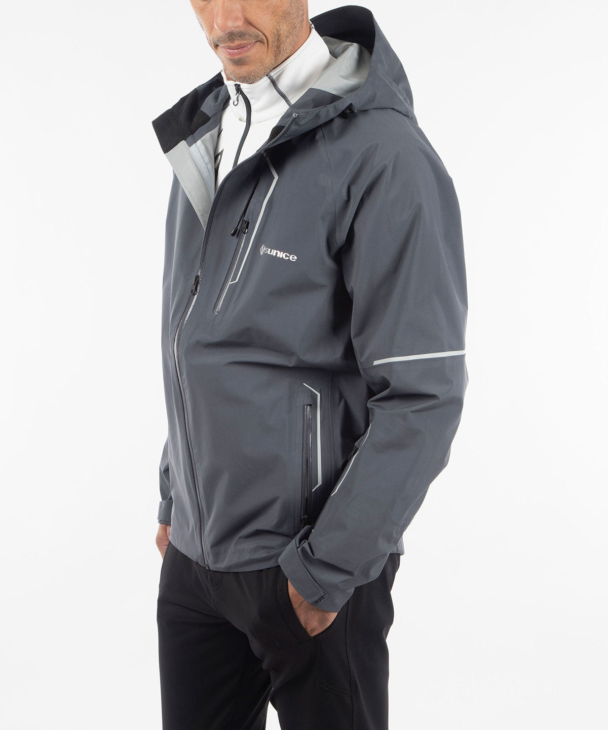 Men&#39;s Milo Waterproof Stretch Jacket with Hood