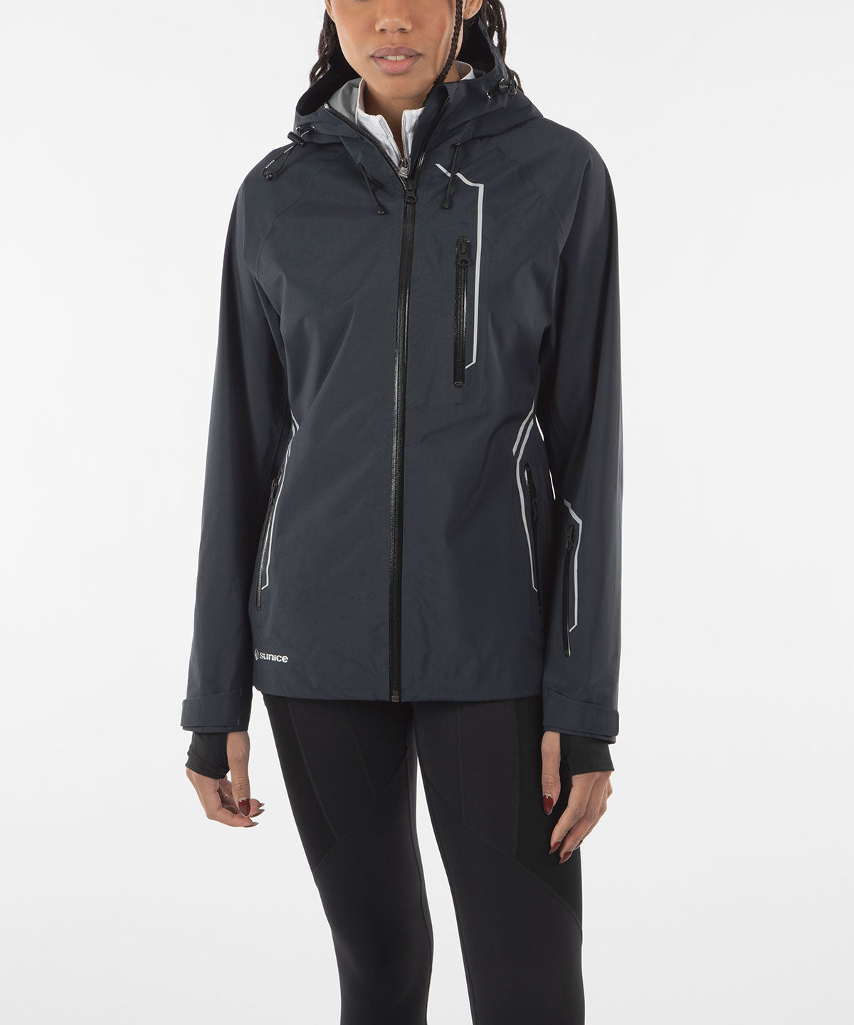 Women&#39;s Mia Zephal Max Hooded Rain Jacket