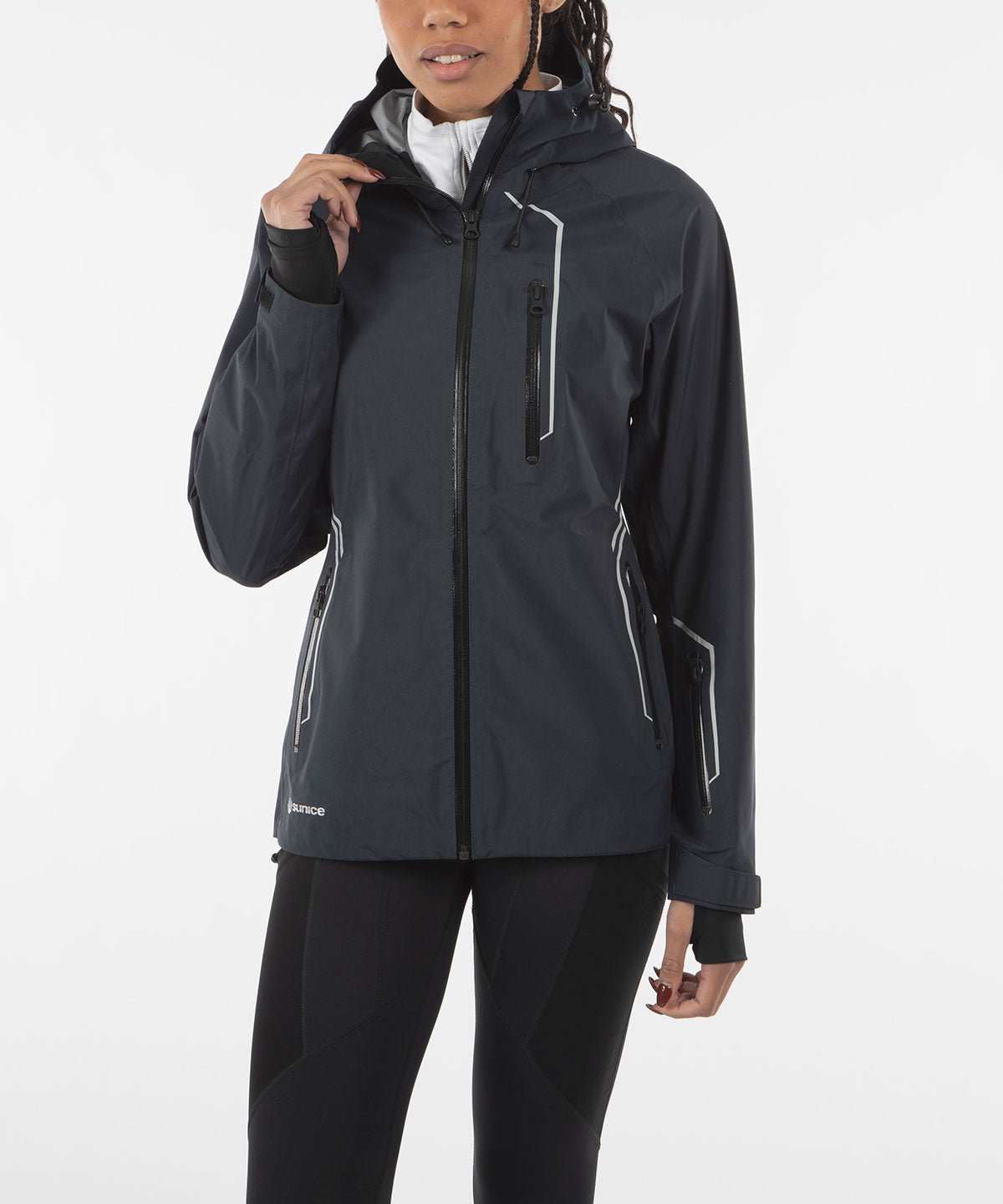 Women&#39;s Mia Zephal Max Hooded Rain Jacket