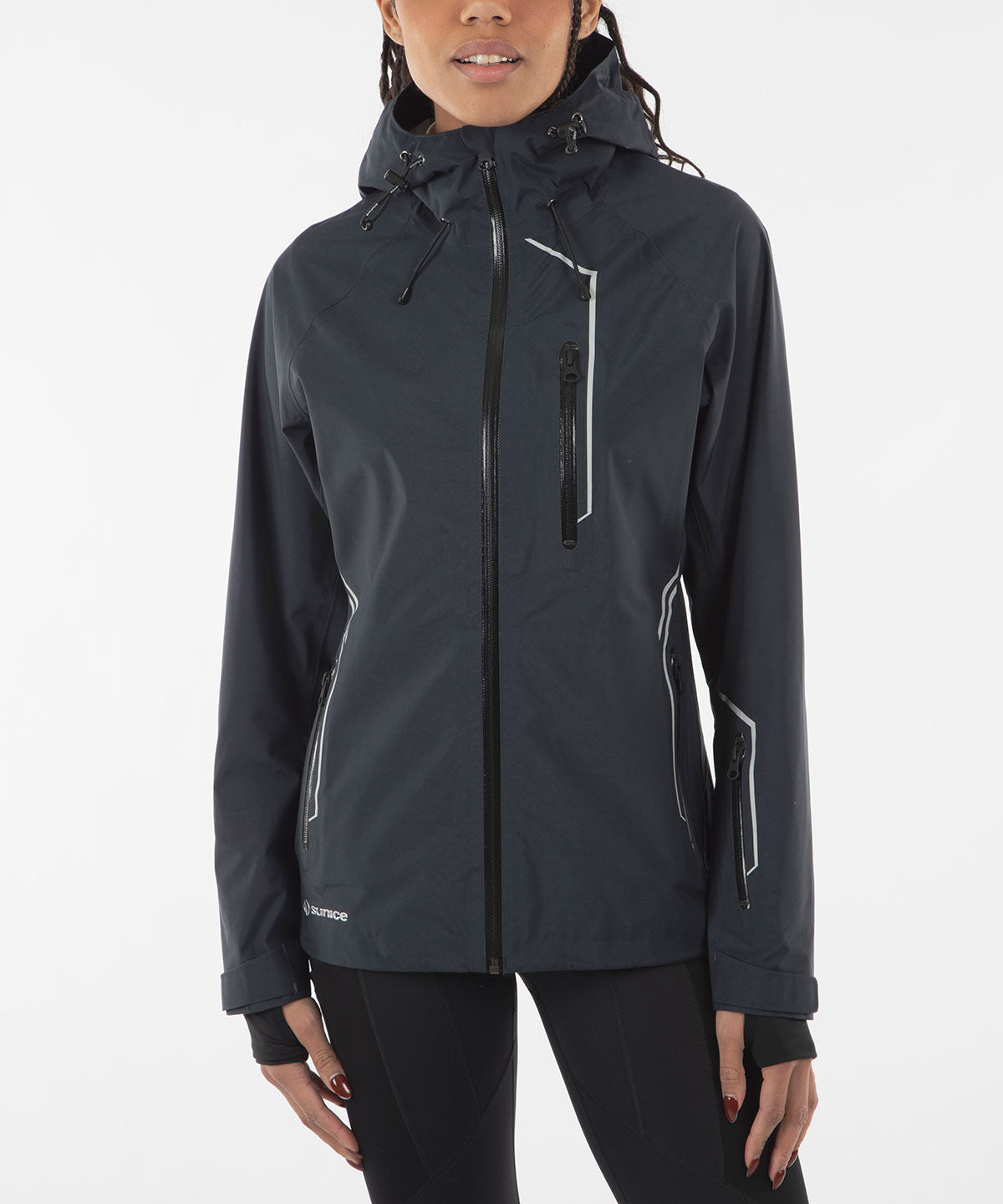 Women&#39;s Mia Zephal Max Hooded Rain Jacket