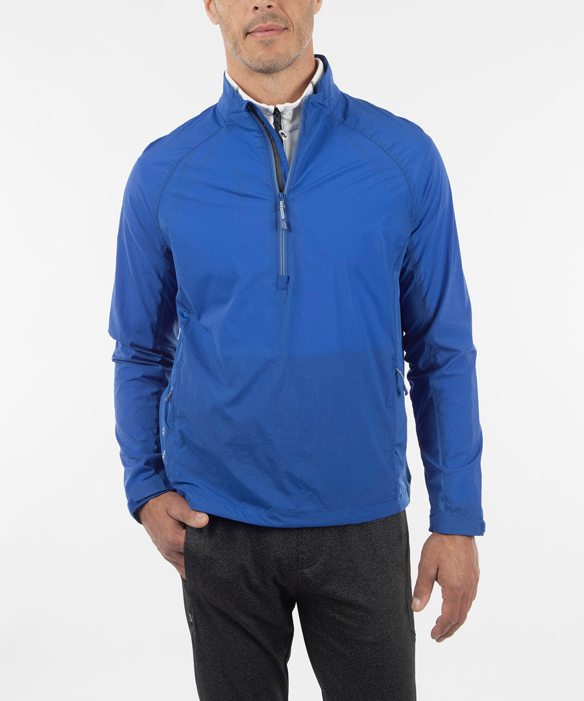 Men&#39;s Owen Packable Half-Zip Wind Jacket