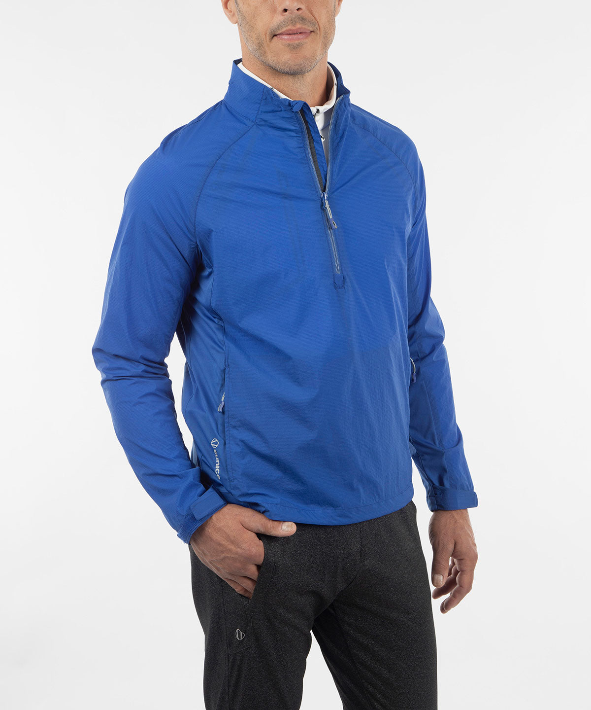 Men&#39;s Owen Packable Half-Zip Wind Jacket