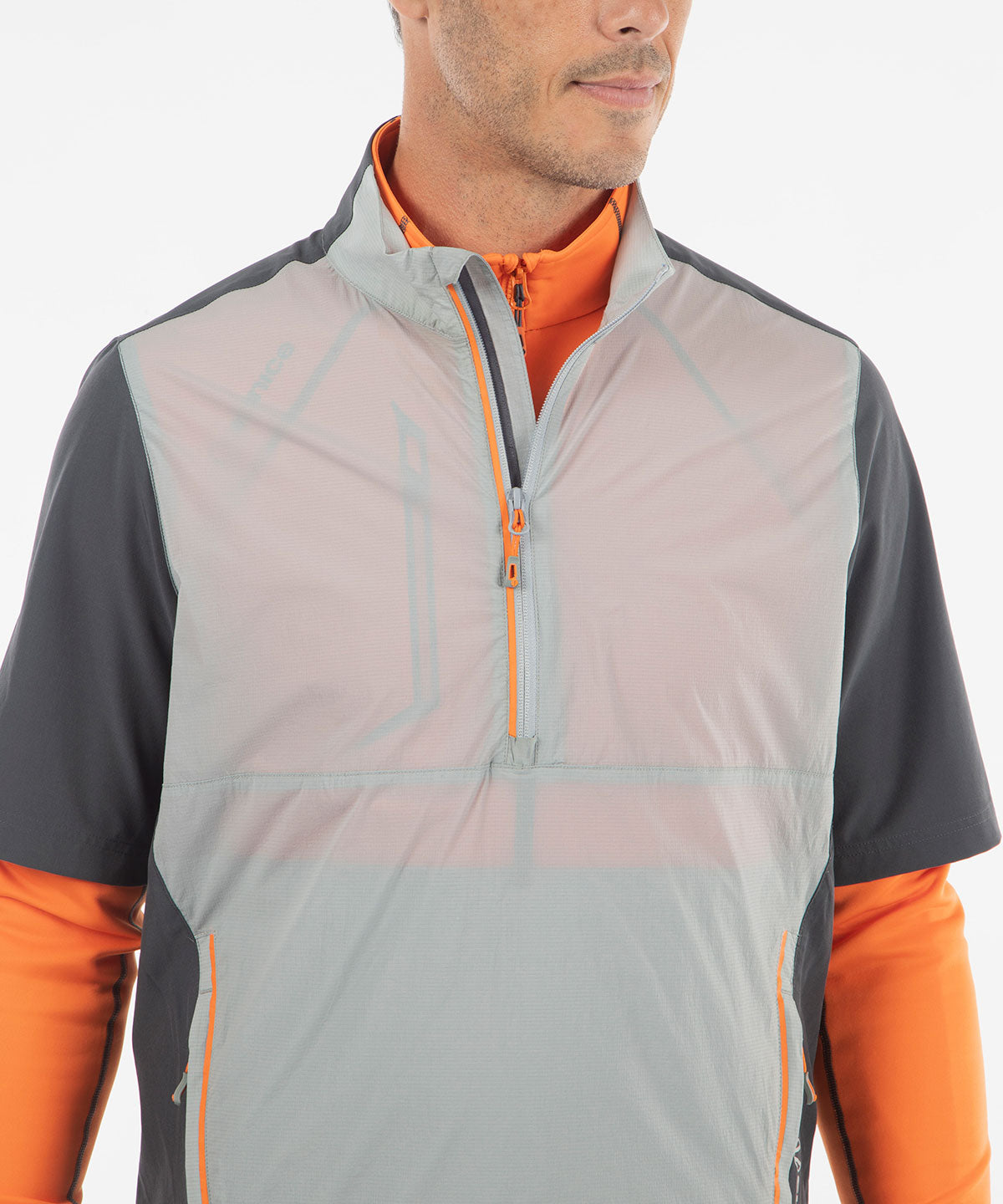 Men&#39;s George Short Sleeve Wind Pullover