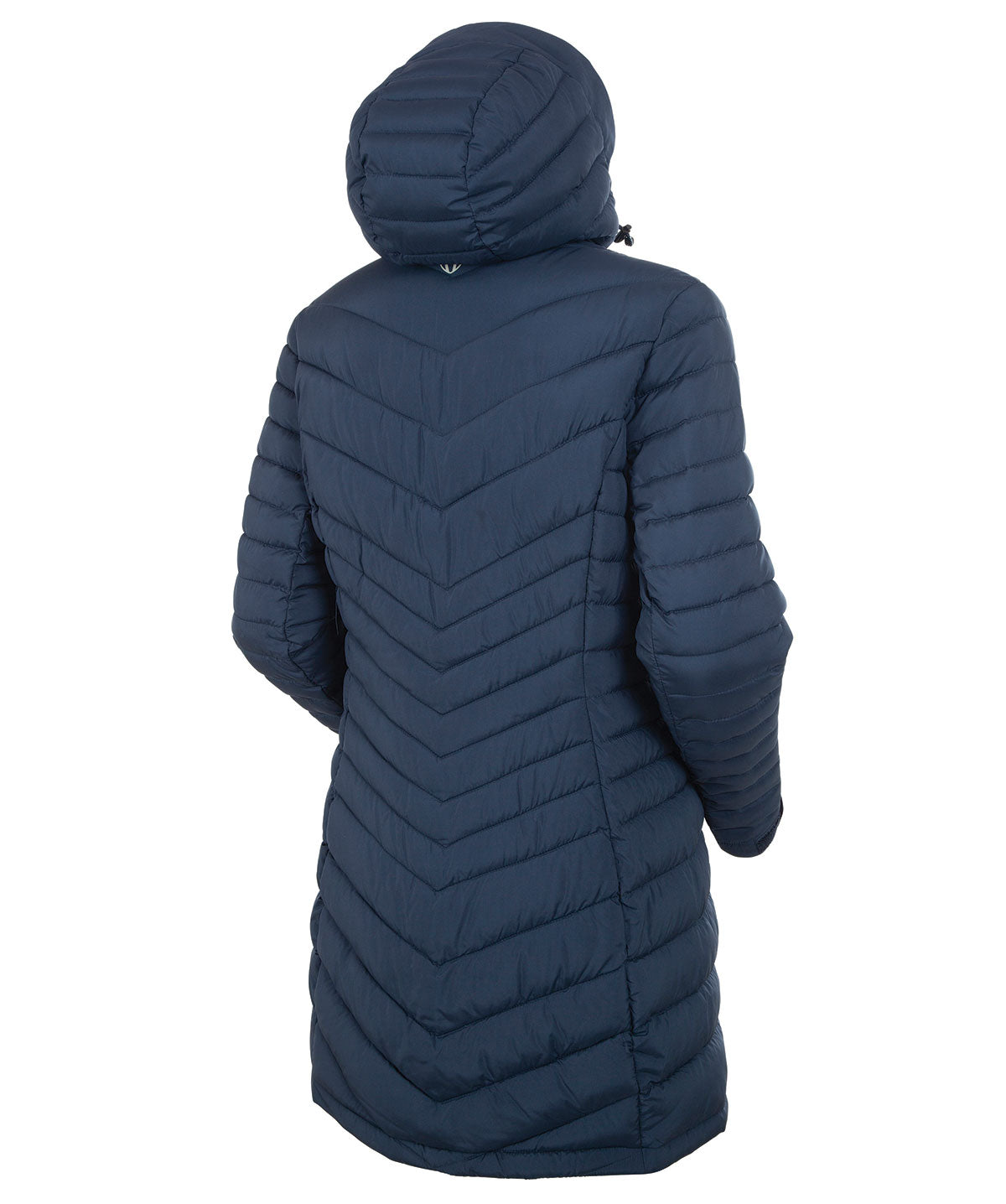 Women&#39;s Jojo Thermal Quilted Long Jacket with Hood