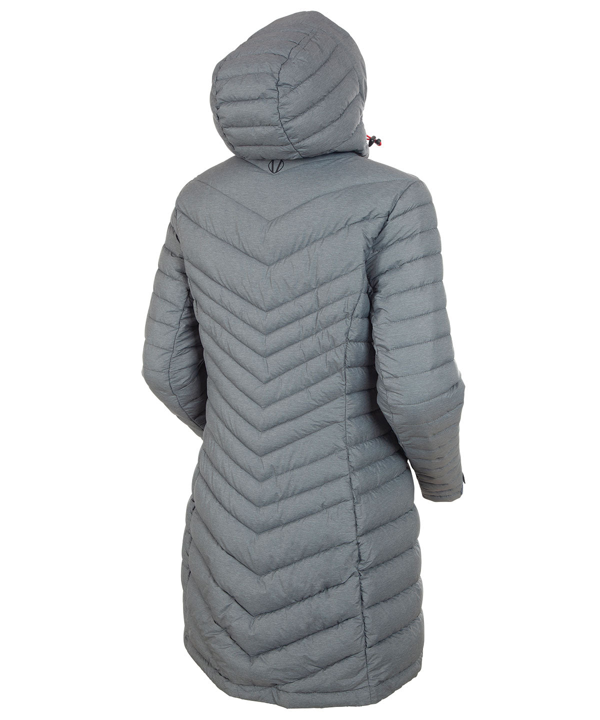 Women&#39;s Jojo Thermal Quilted Long Jacket with Hood