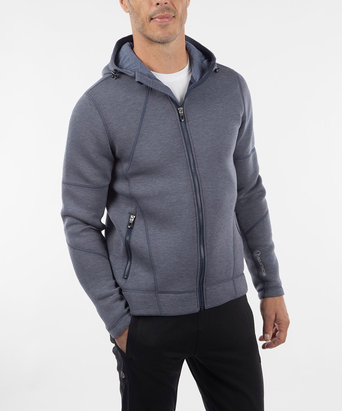 Men&#39;s Austin Technospacer Stretch Thermal Softshell Hoodie