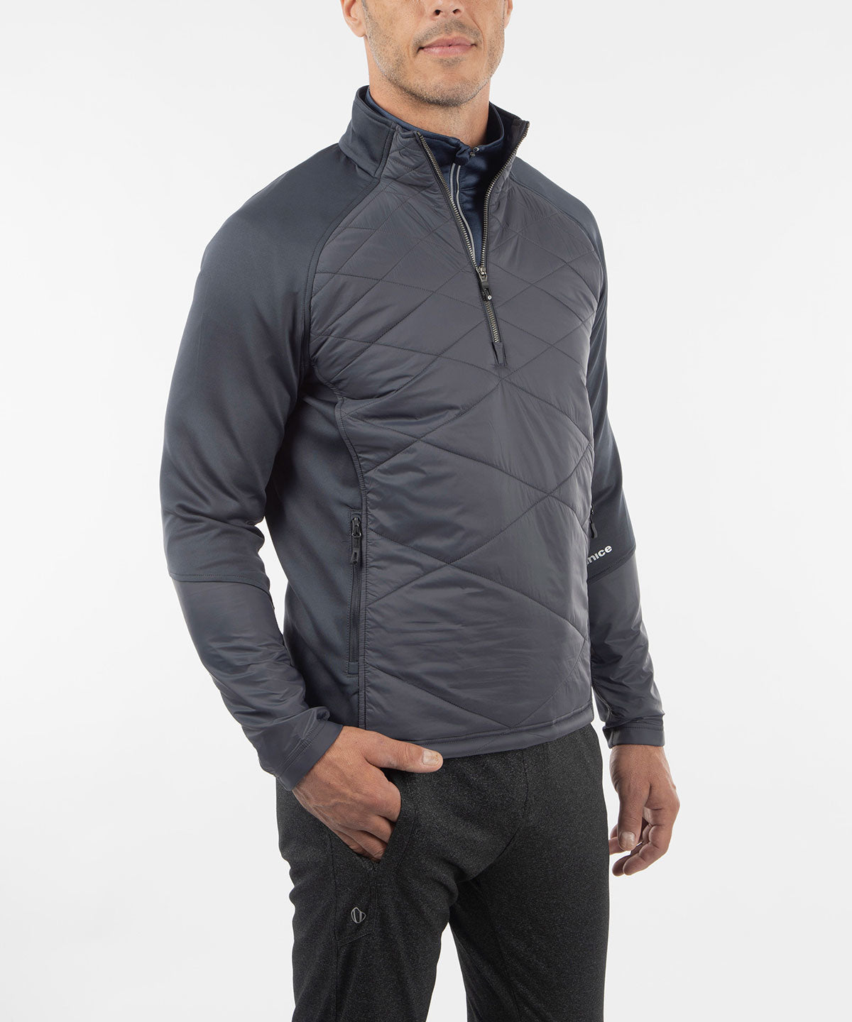 Pull à demi-glissière Duke Hybrid Thermal Stretch pour homme