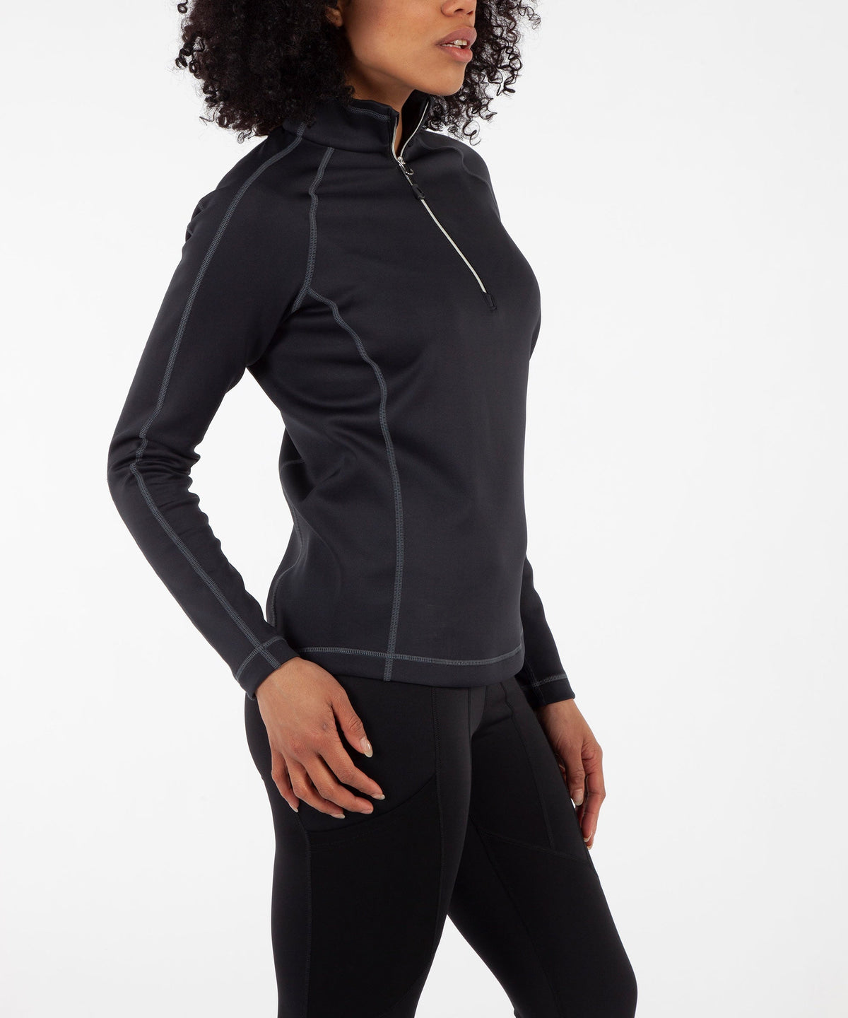 Women&#39;s Maddy Lightweight Stretch Thermal Half-Zip Pullover