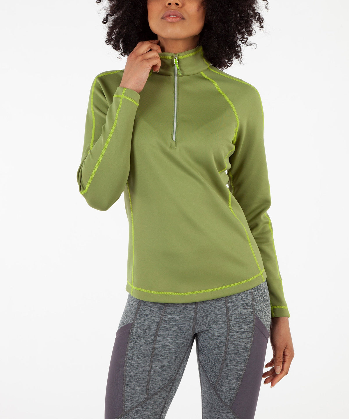 Women&#39;s Maddy Lightweight Stretch Thermal Half-Zip Pullover