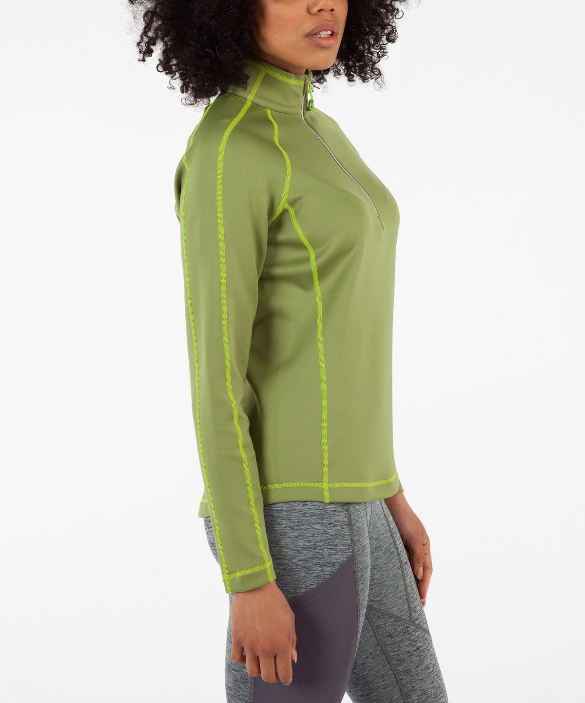 Women&#39;s Maddy Lightweight Stretch Thermal Half-Zip Pullover